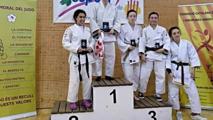 Sis medalles per al GEiEG de judo a Manresa