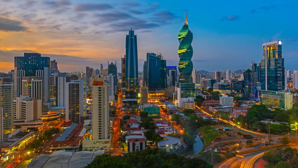 Rascacielos en Ciudad de Panamá.