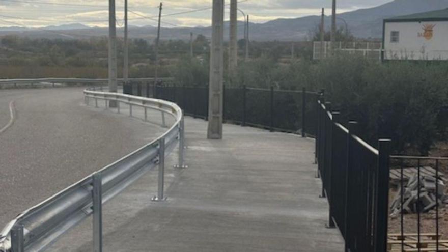 Nuevo andador de acceso al polígono. | SERVICIO ESPECIAL