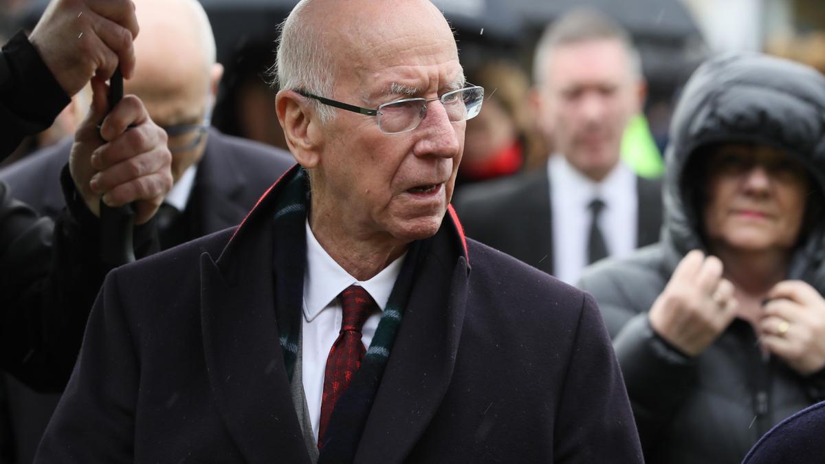 Sir Bobby Charlton.