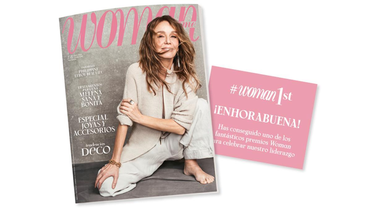 Número de abril de la revista Woman.