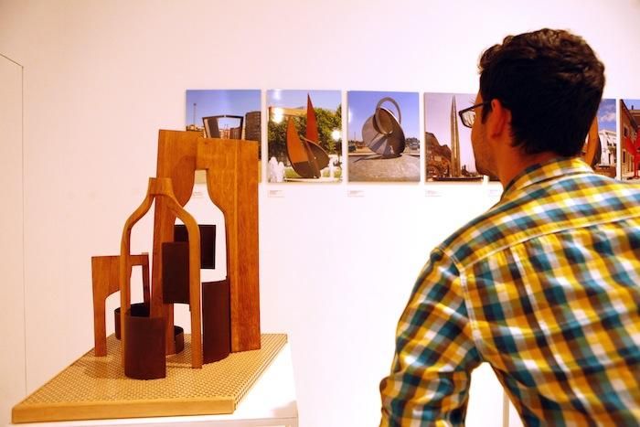 Exposición de esculturas de José Leal