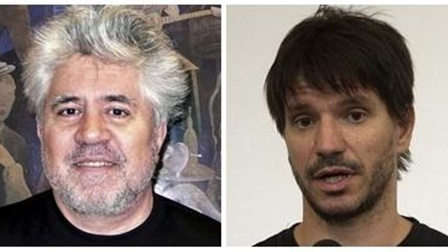 Pedro Almodóvar y Achero Mañas.