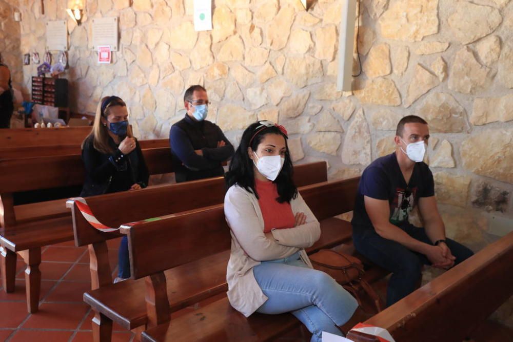 Atípico día de la Romería en La Hoya