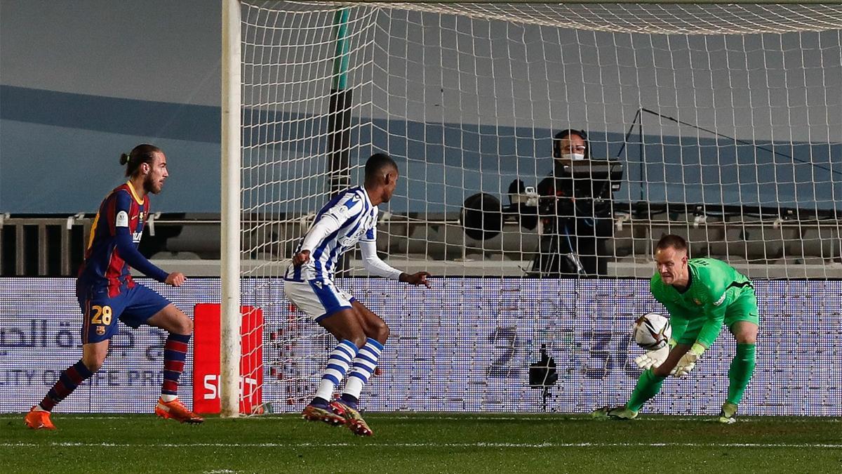 El 1x1 del Barça ante la Real Sociedad