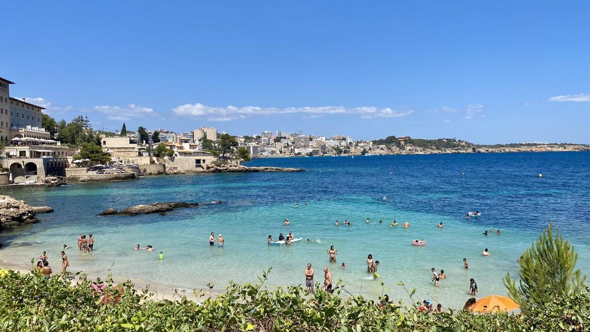 Auch ohne Hitze bestes Badewetter auf Mallorca.
