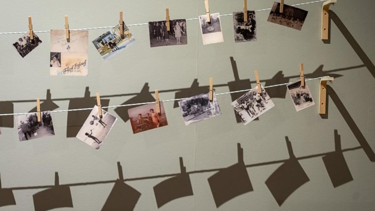 Algunas de las fotos expuestas.