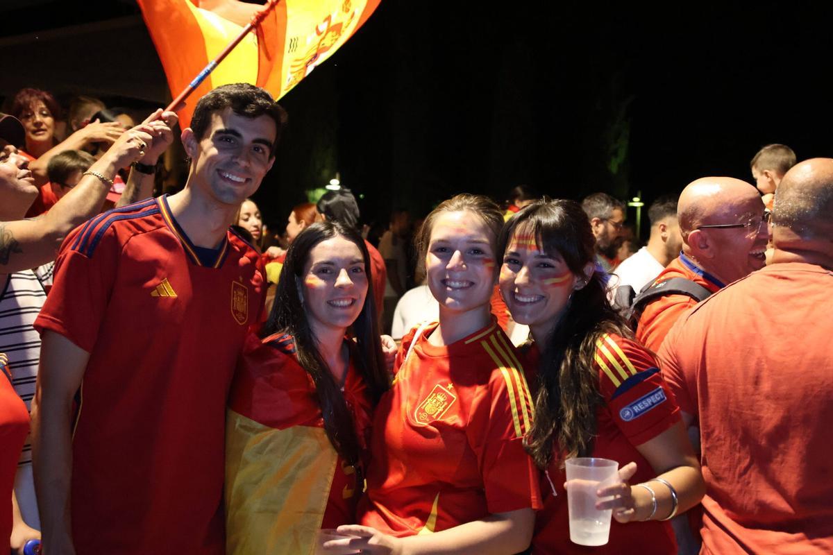 Celebración en la Fuente de La Marina España campeona del Mundial 2026 Celebración en la Fuente de La Marina España campeona del Mundial 2026