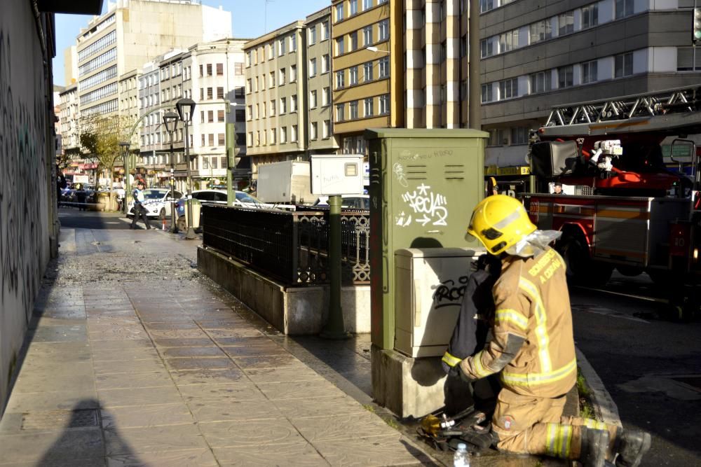 Incendio en Ronda de Outeiro con Francisco Catoira