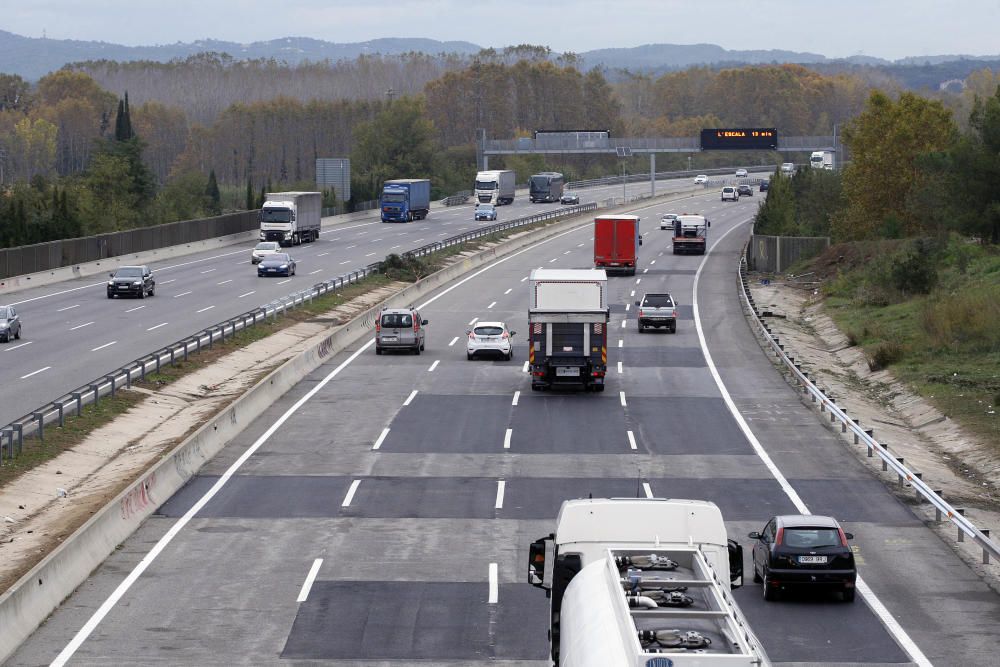 L''AP-7 reobre totalment a Salt després de 51 hores