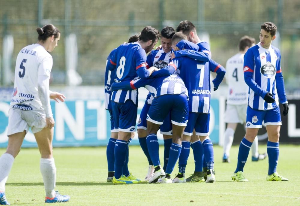 El Fabril se lleva el derbi coruñés ante el Silva