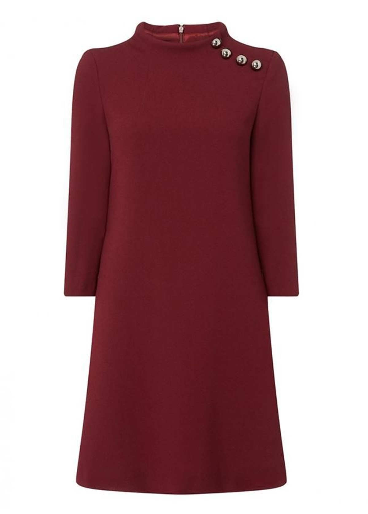 Vestido túnica lucido por Kate Middleton
