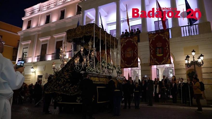 Vídeo | La Soledad vuelve a recorrer las calles de Badajoz