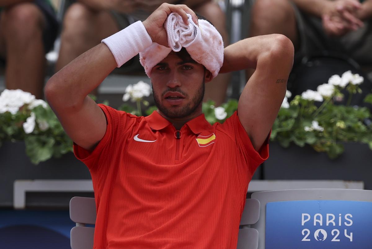 Tenis individual masculino: Roman Safiullin - Carlos Alcaraz