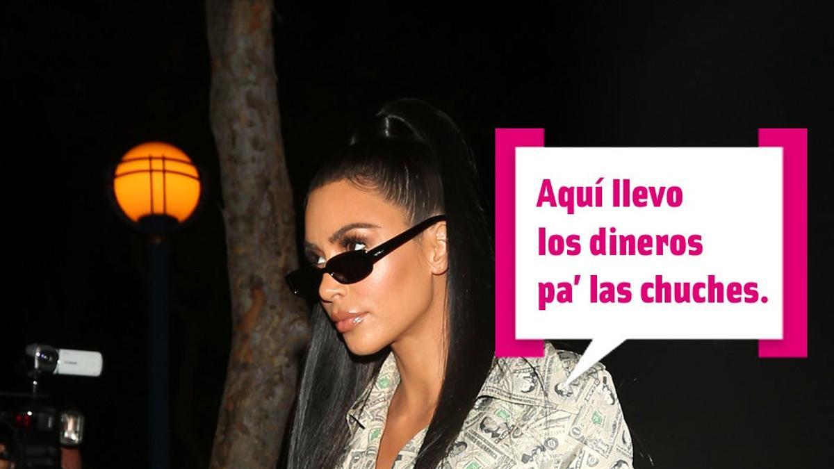 A Kim Kardashian le sale el dinero por las orejas