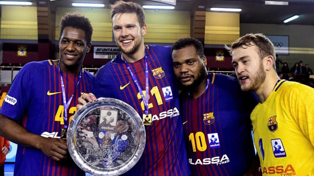 El FC Barcelona ha conquistado las siete últimas Copas Asobal