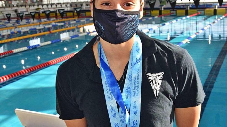 Mireia Pradell  va aconseguir un or i un bronze