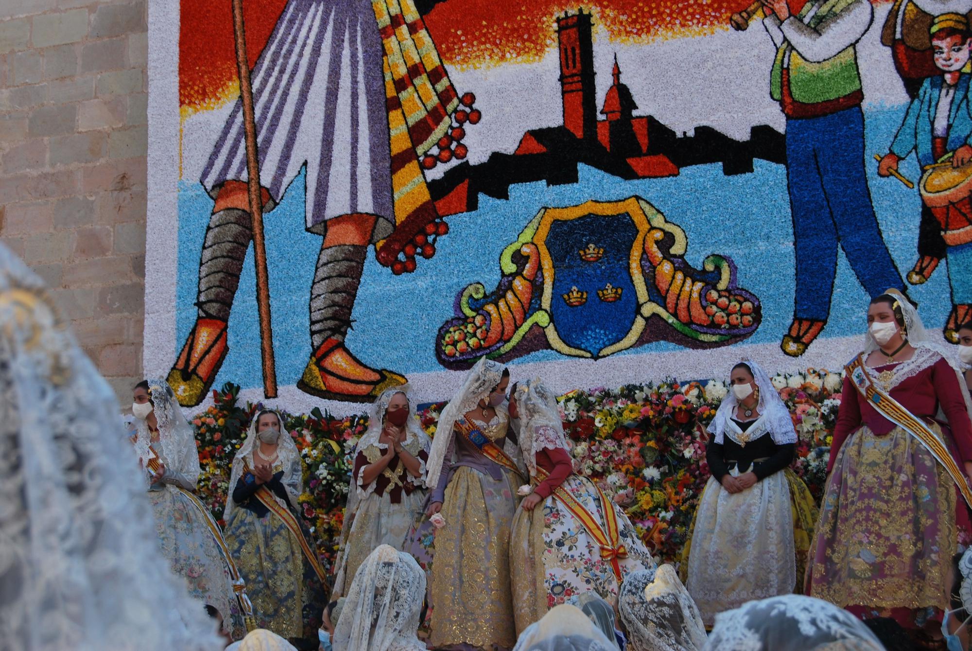 Ofrenda a la patrona de Burriana