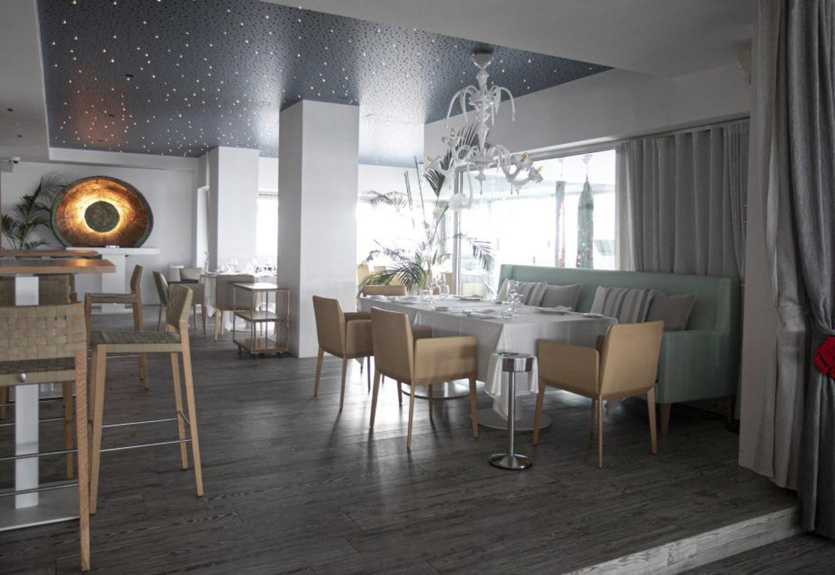 El restaurante Estel, en Santa Eulària. | TONI ESCOBAR