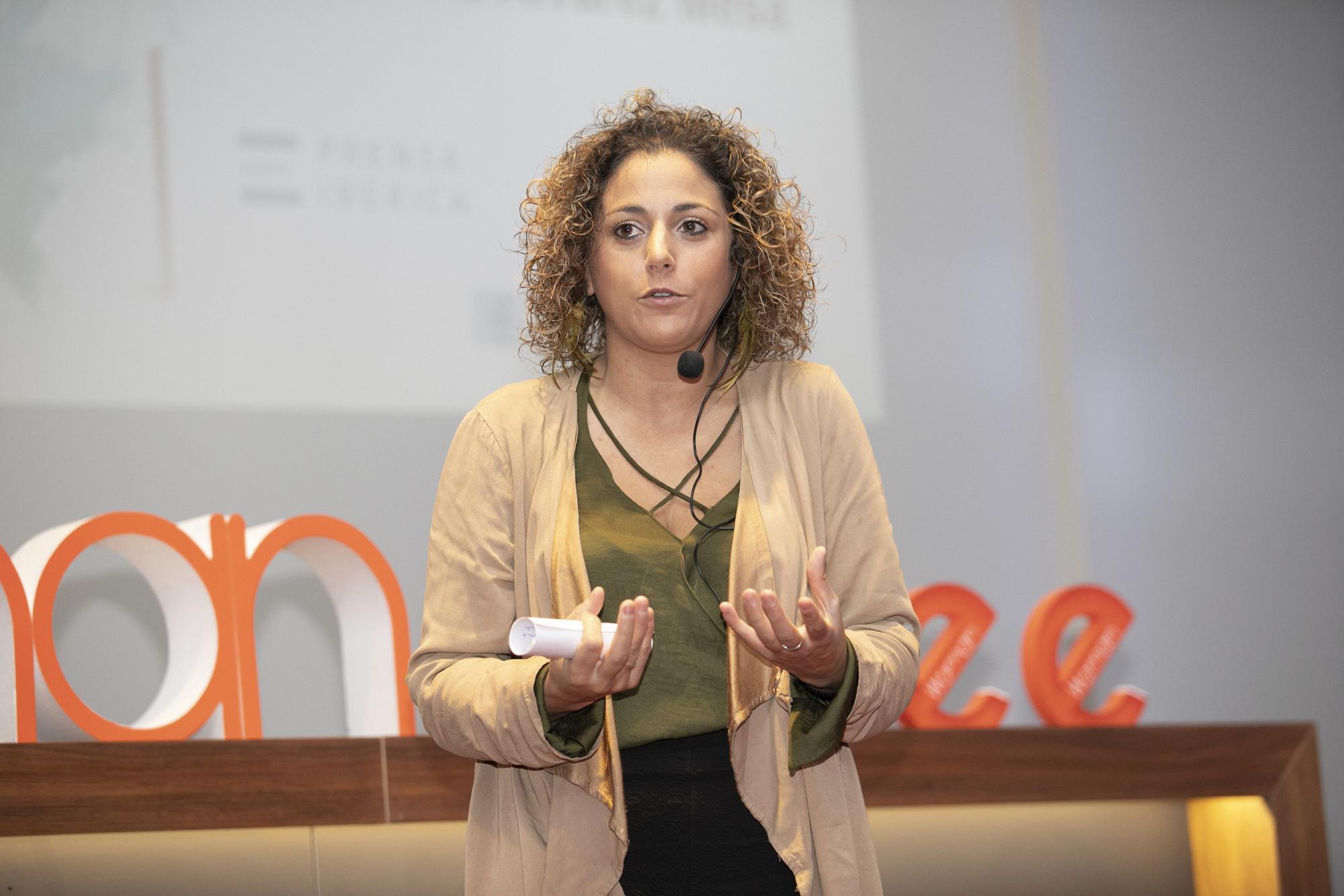 Beatriz Álvarez, candidata a la presidencia de la liga femenina de fútbol.