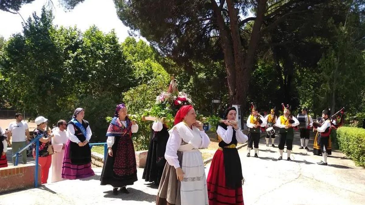 Una fotografía de la Fiesta del Bollo