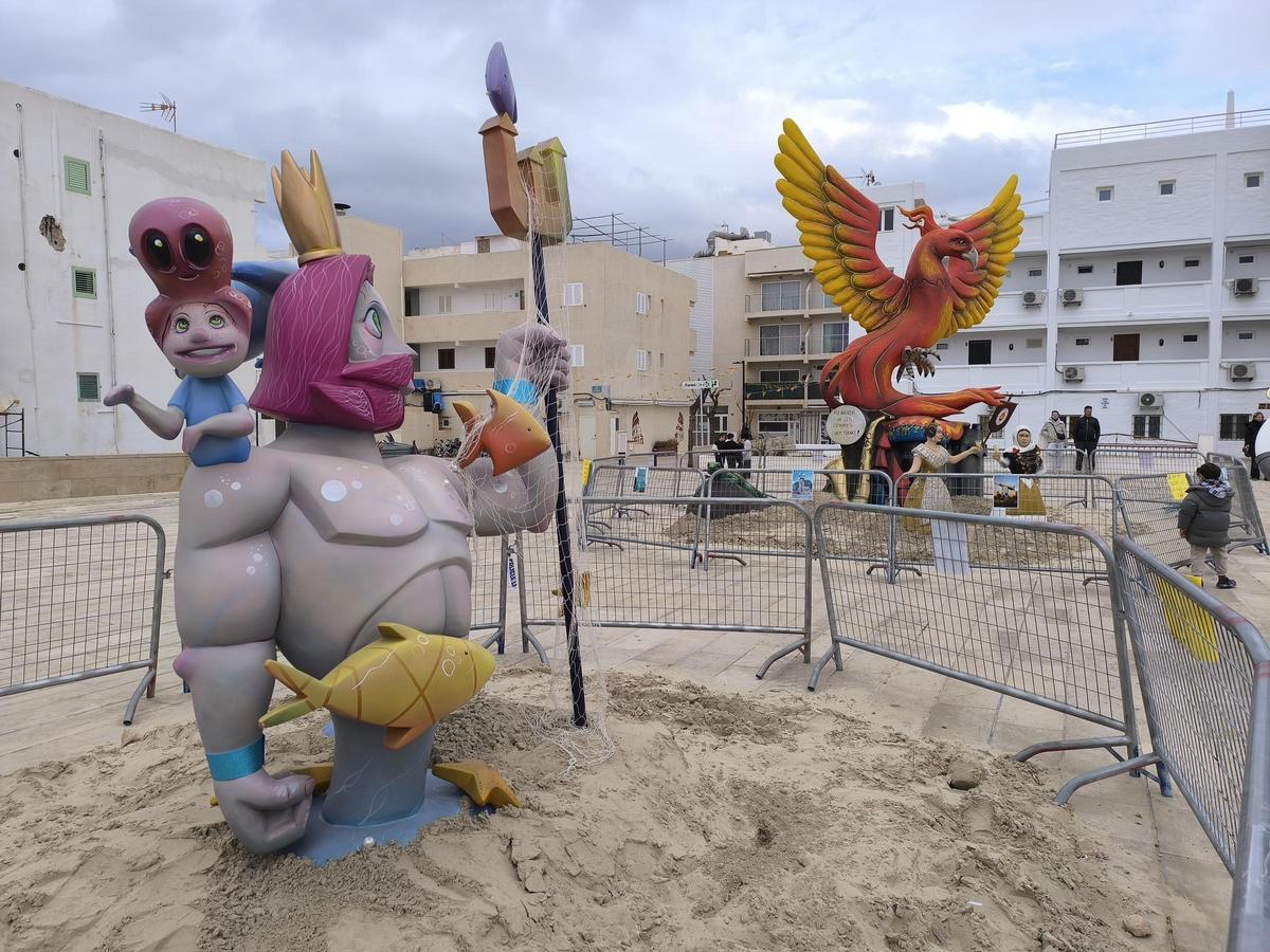 Los monumentos falleros de 2025 antes de su quema