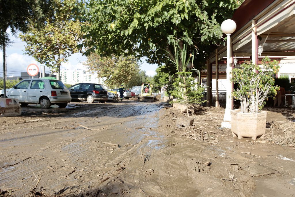 Estas son las imágenes que deja la DANA a su paso por Águilas