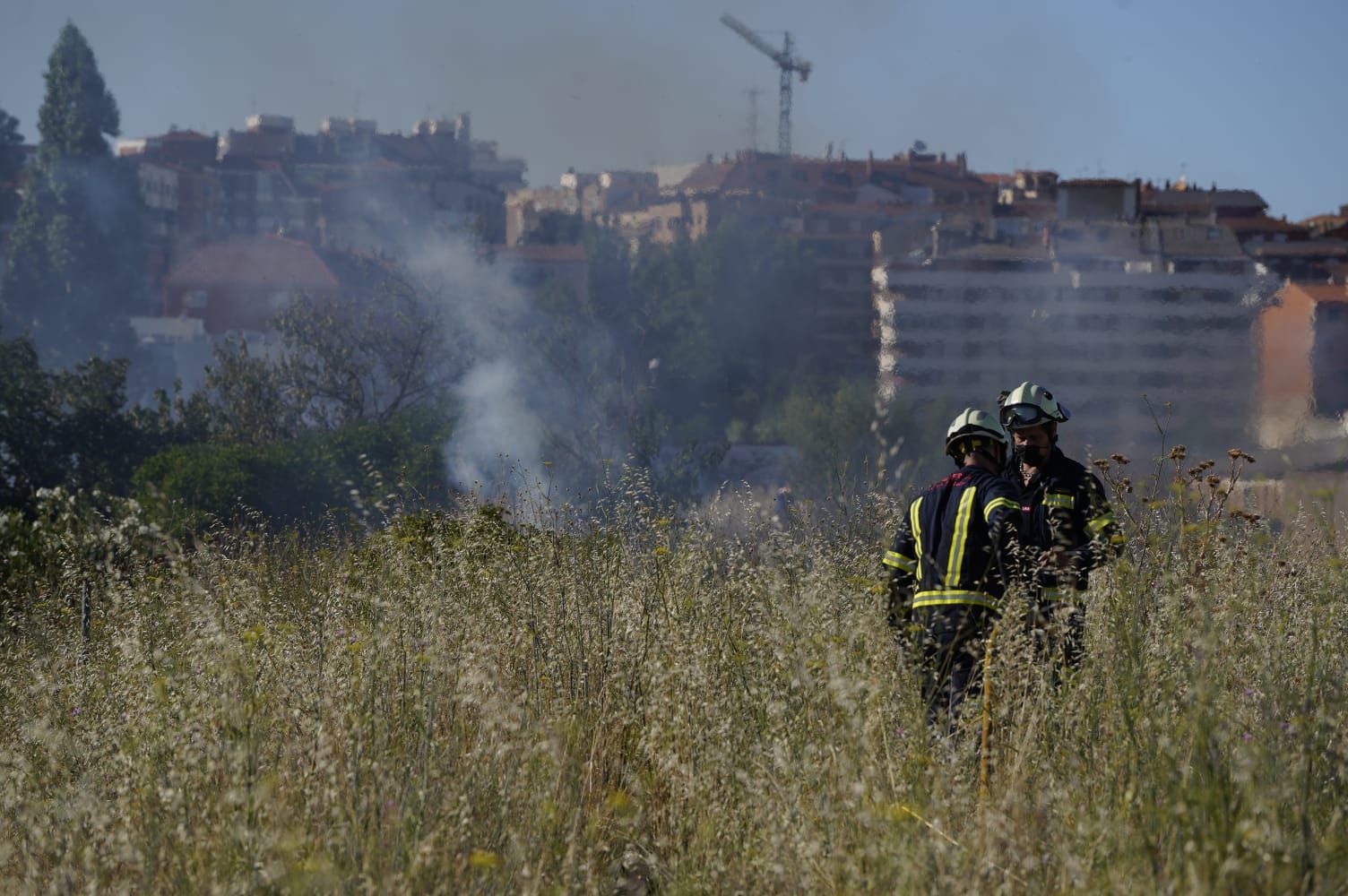 Incendio en Zamora.