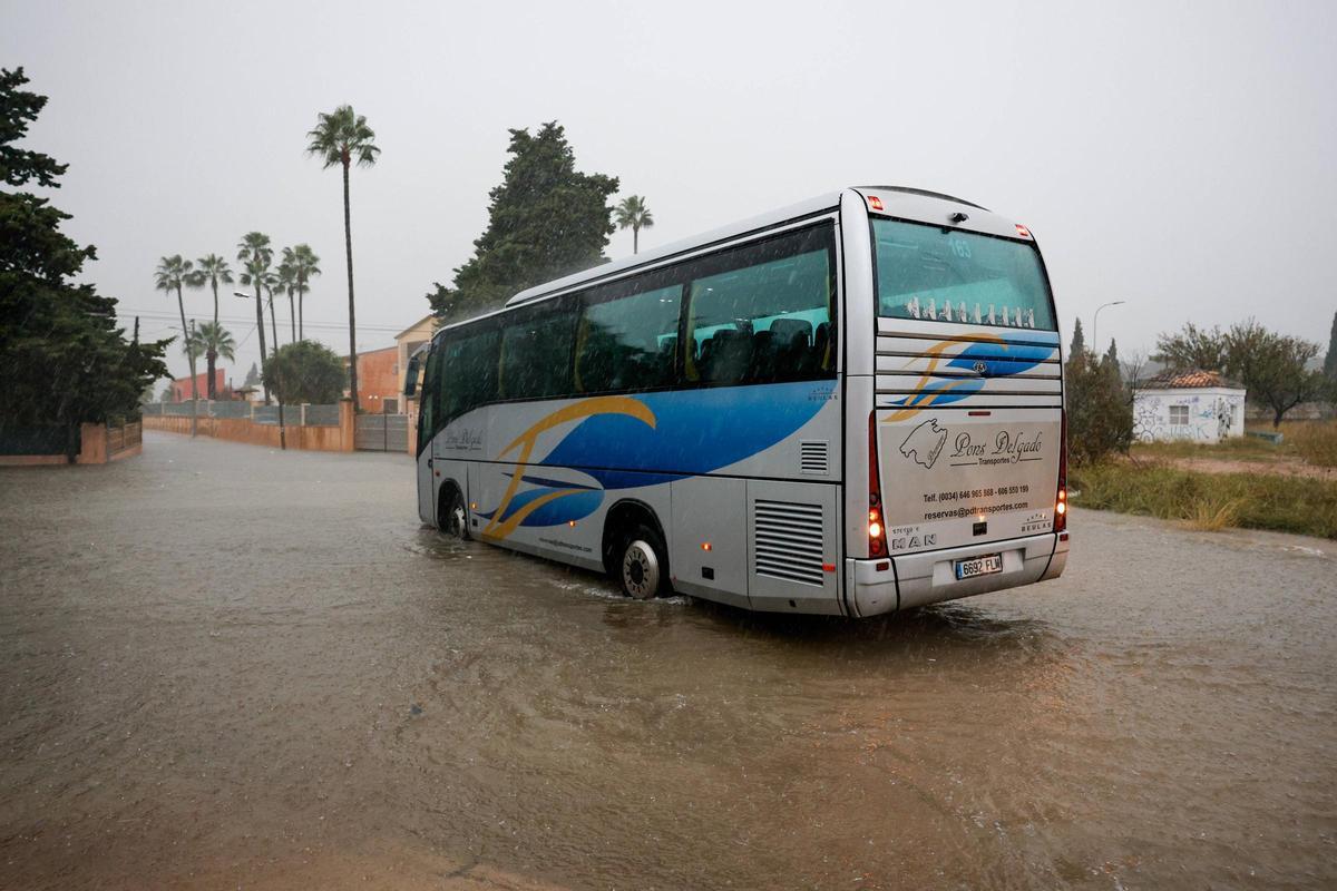 Las imágenes que deja la DANA a su paso por Mallorca