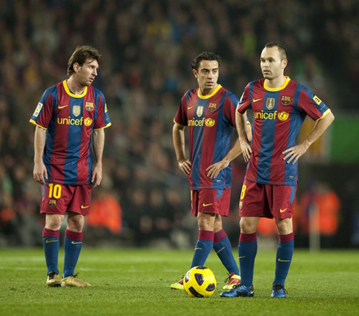 Messi, Xavi e Iniesta marcaron una época