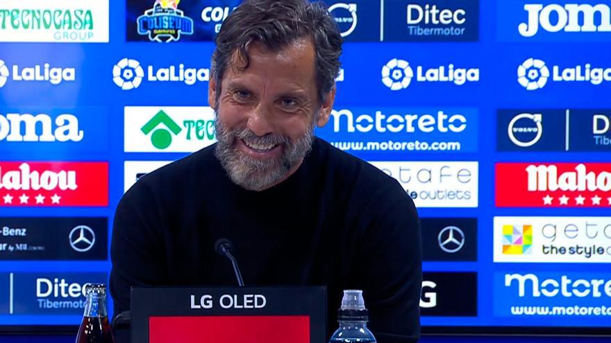 Quique Sánchez Flores: "¿A Xavi no le va bien el sol? Nivea o aftersun"