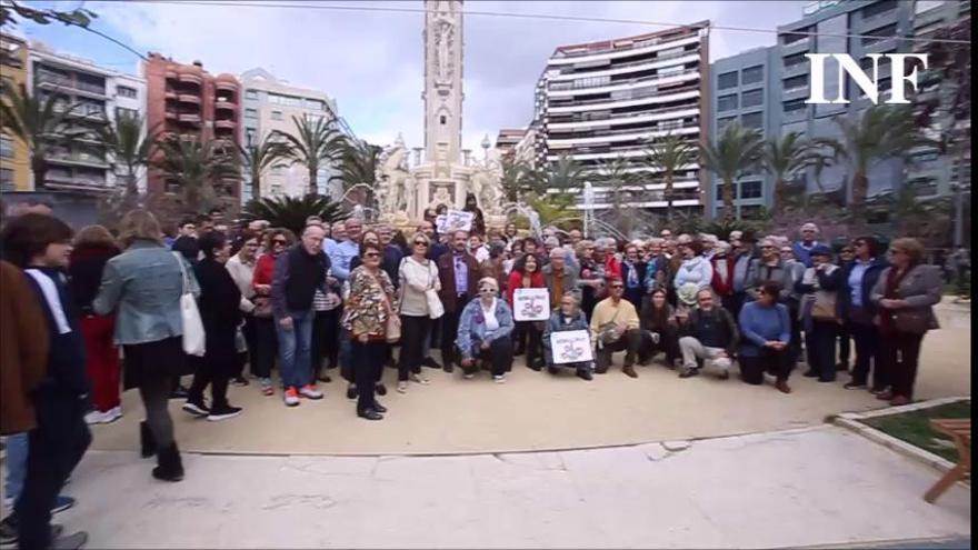 Tercera protesta del año por las mascletaes en Luceros