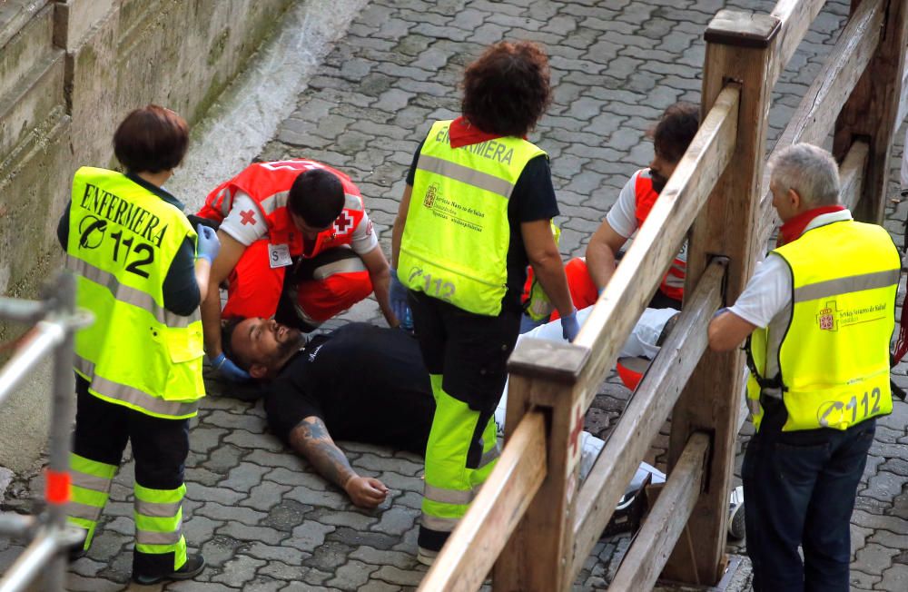 Cuarto encierro de los Sanfermines 2019