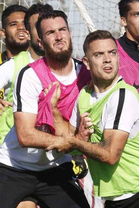 Entrenamiento del Real Sporting de Gijón