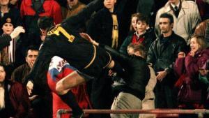 La puntada de peu de Cantona
