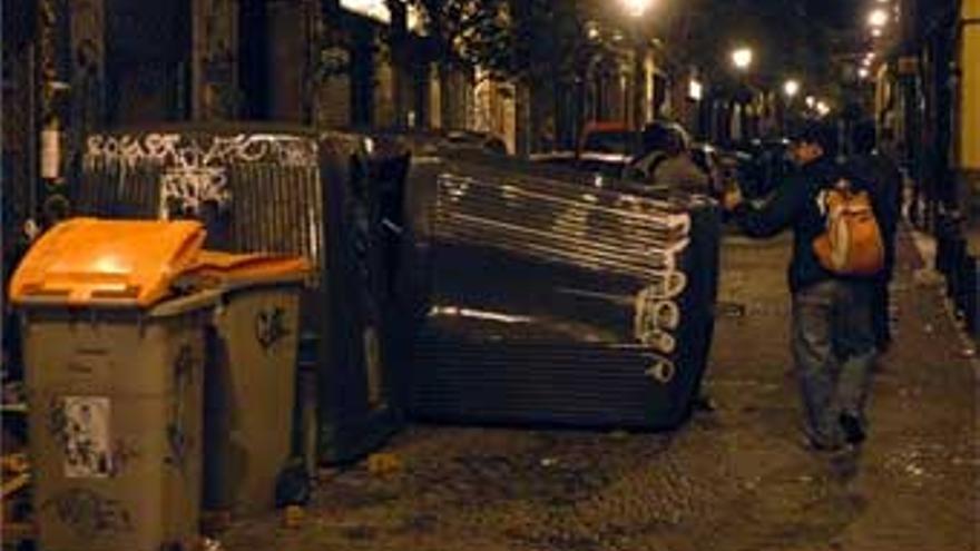 Batalla campal en el madrileño barrio de Malasaña