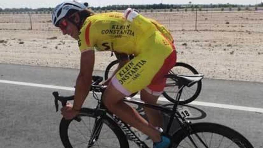 Iván Cortina, en pleno entrenamiento con la selección española durante el Mundial de Doha.