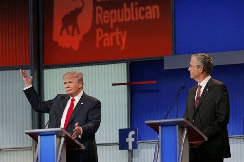 Primer debate televisado de los candidatos republicanos