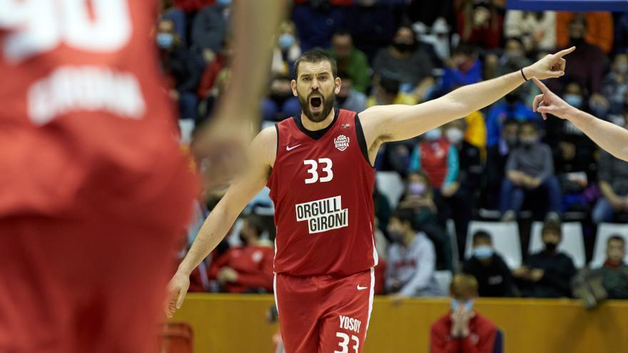 Marc Gasol debuta en la LEB Oro con un &#039;doble doble&#039; y 39 de valoración