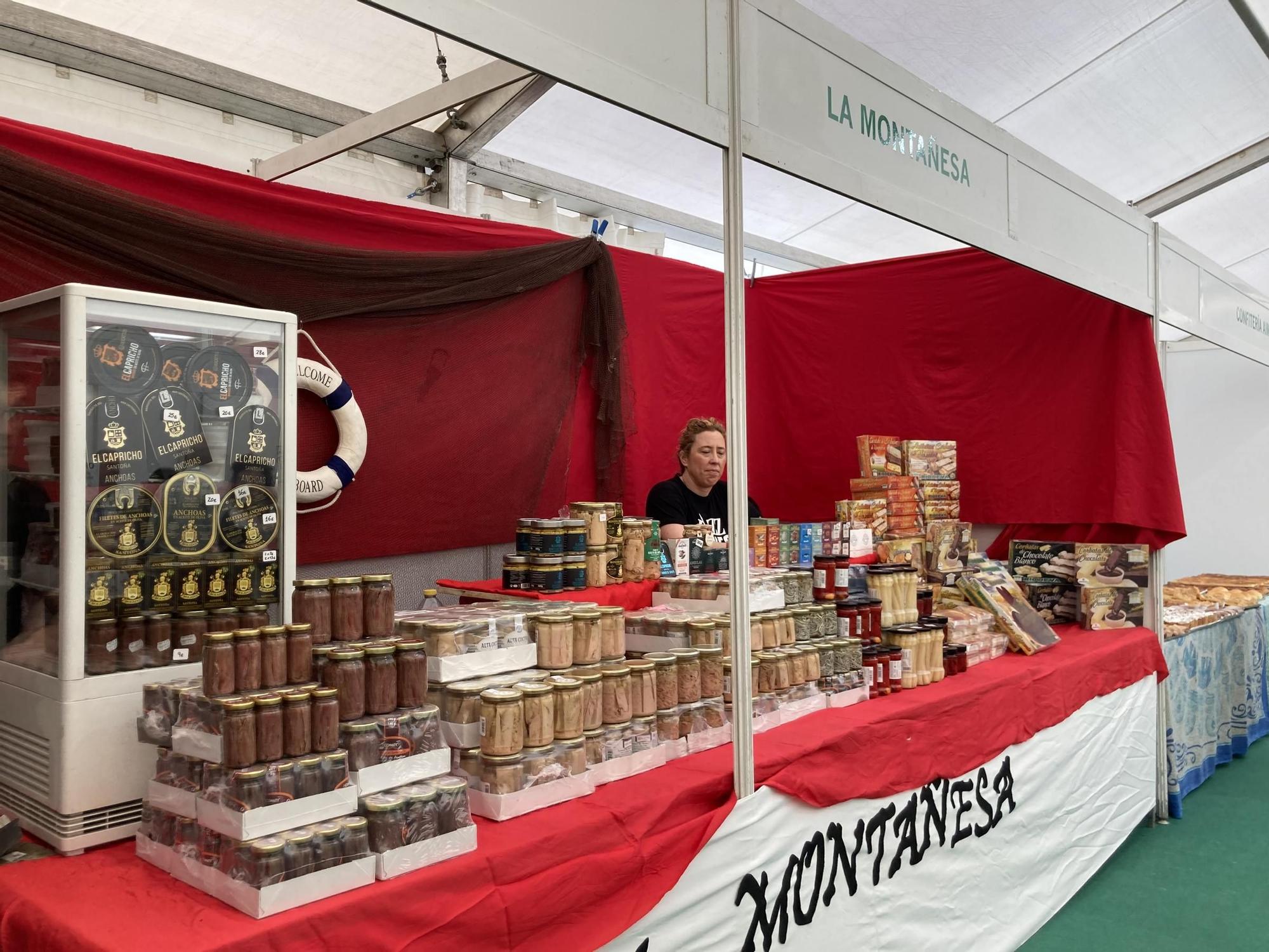 Uno de los stands de agroalimentación de la feria