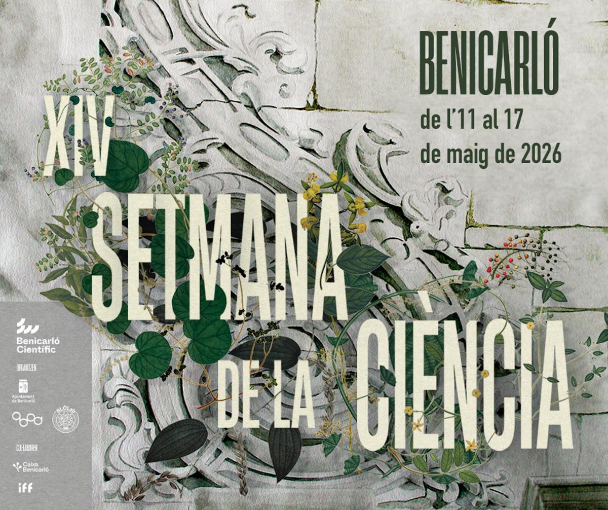 Cartel de la Semana de la Ciencia de Benicarló.