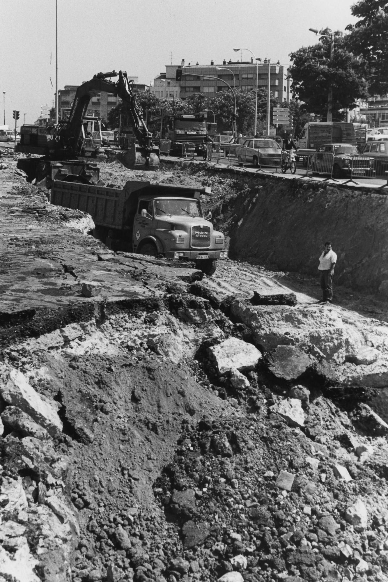 El túnel de Plaza de España