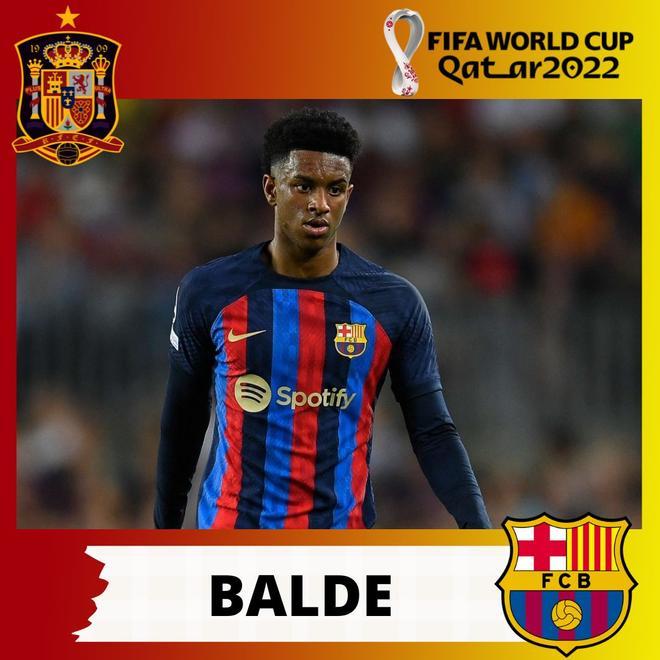 Balde se incorpora a la lista de España por la lesión de Gayà