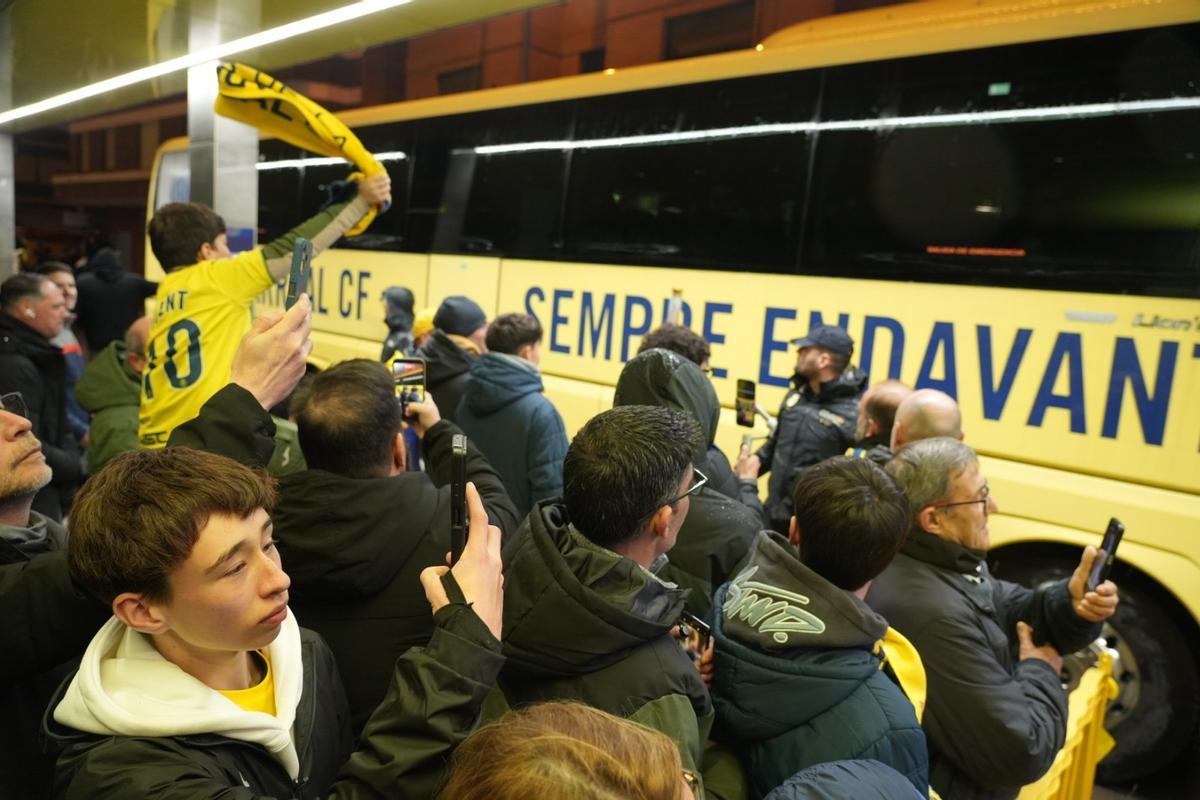 La afición no falló en el Villarreal-Ajax.