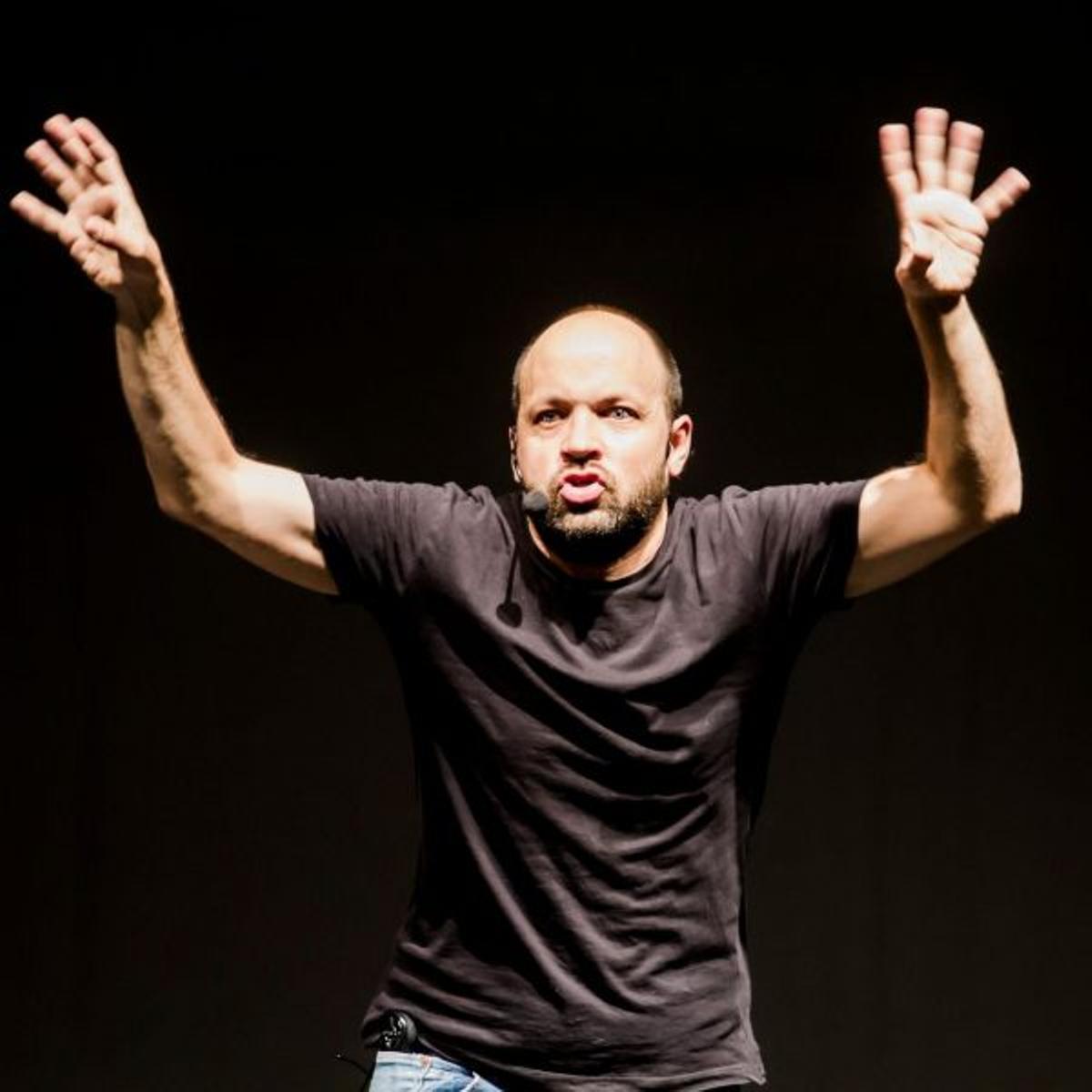 Miguel Noguera con su 'Ultrashow'.