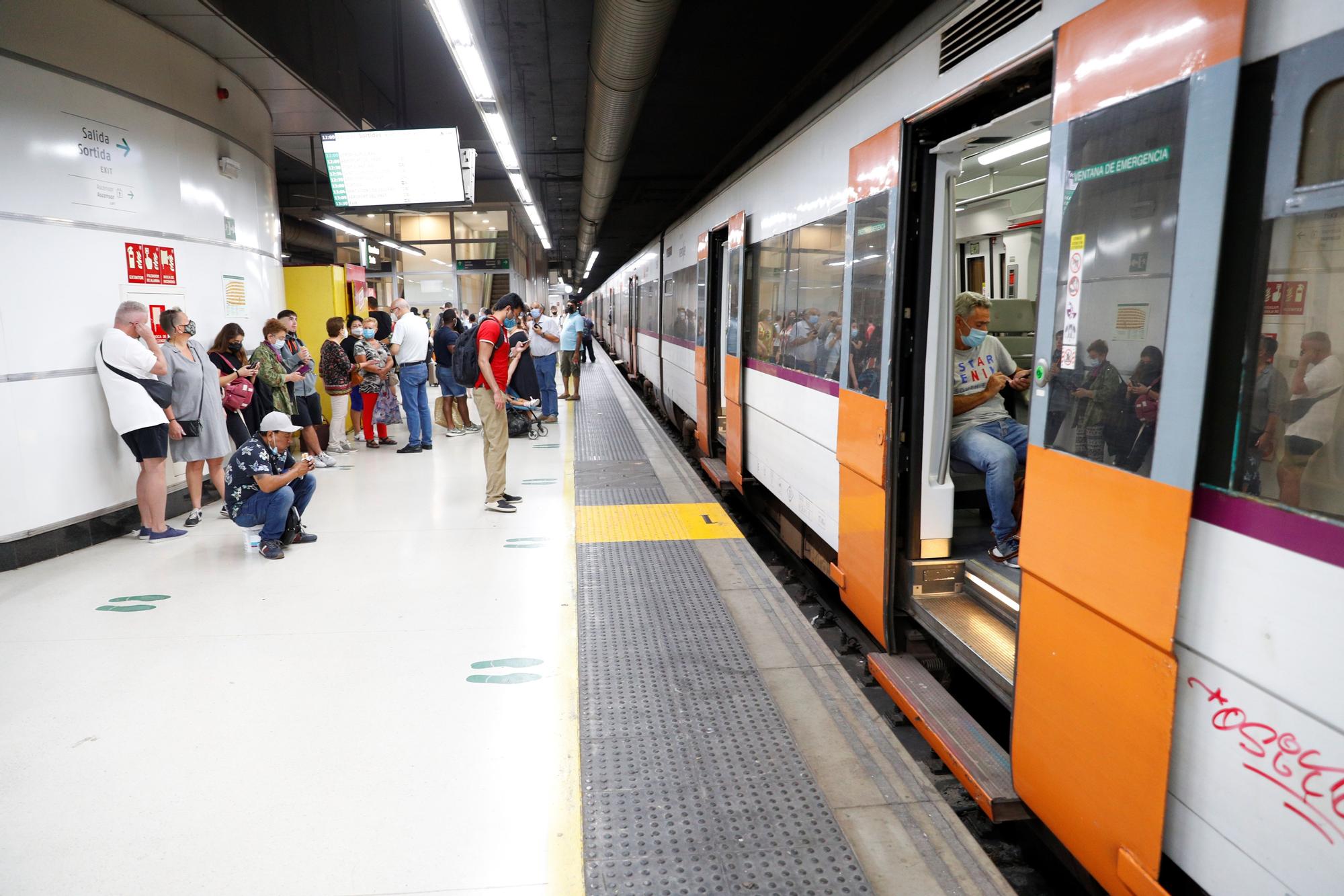 Caos a Rodalies per la vaga de maquinistes