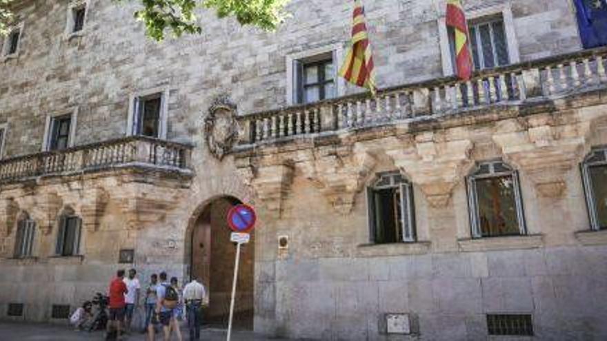 Imagen de la Audiencia Provincial, en Palma donde se celebrarán los juicios.