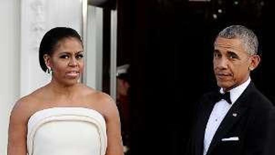 Michelle y Barack Obama.