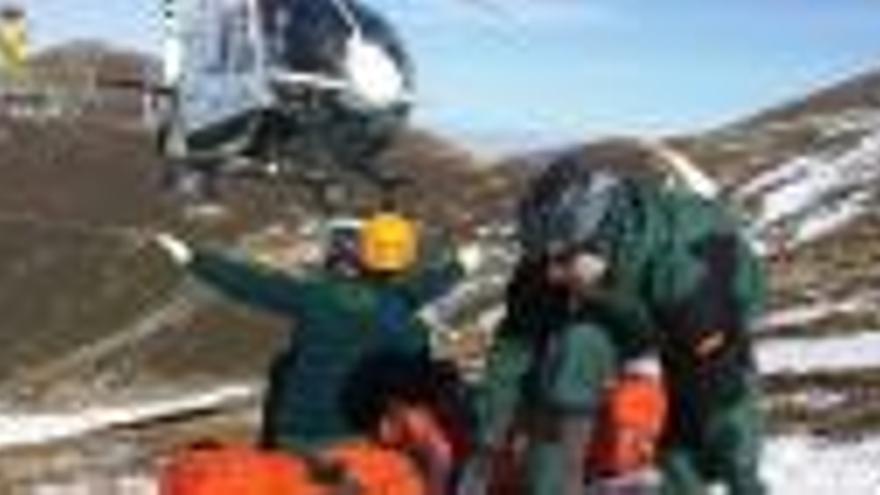 Rescaten un veí de Girona accidentat al Pirineu Aragonès