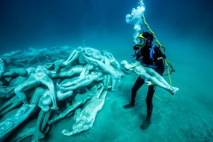 El museo submarino de Lanzarote se inaugura